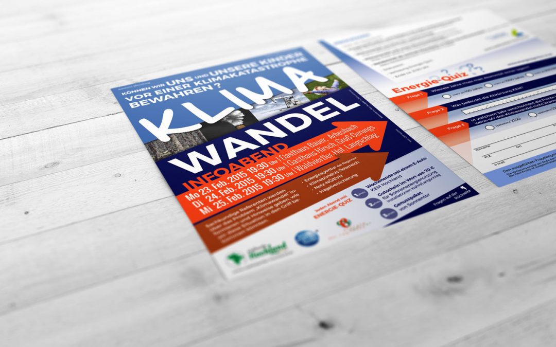 Flyer Klimawandel