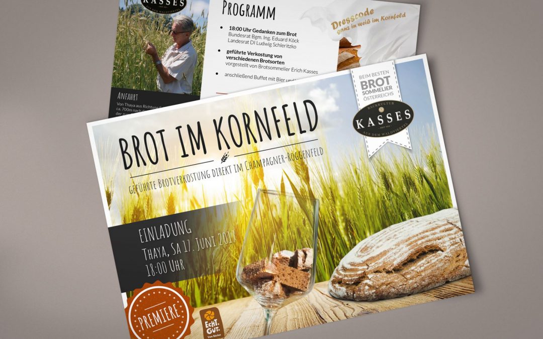 Brot im Kornfeld